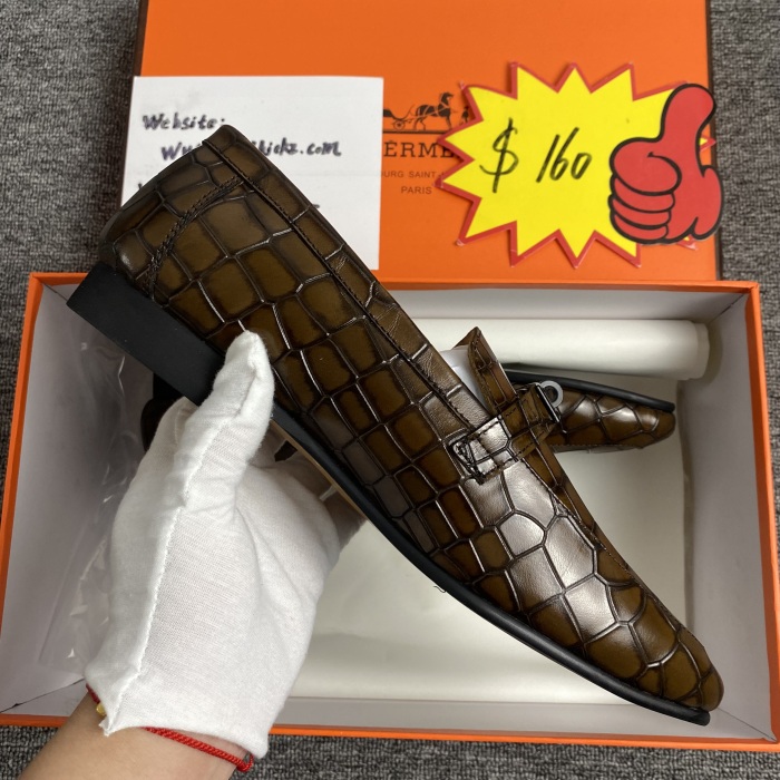 Men  H*ermes Top Sneaker