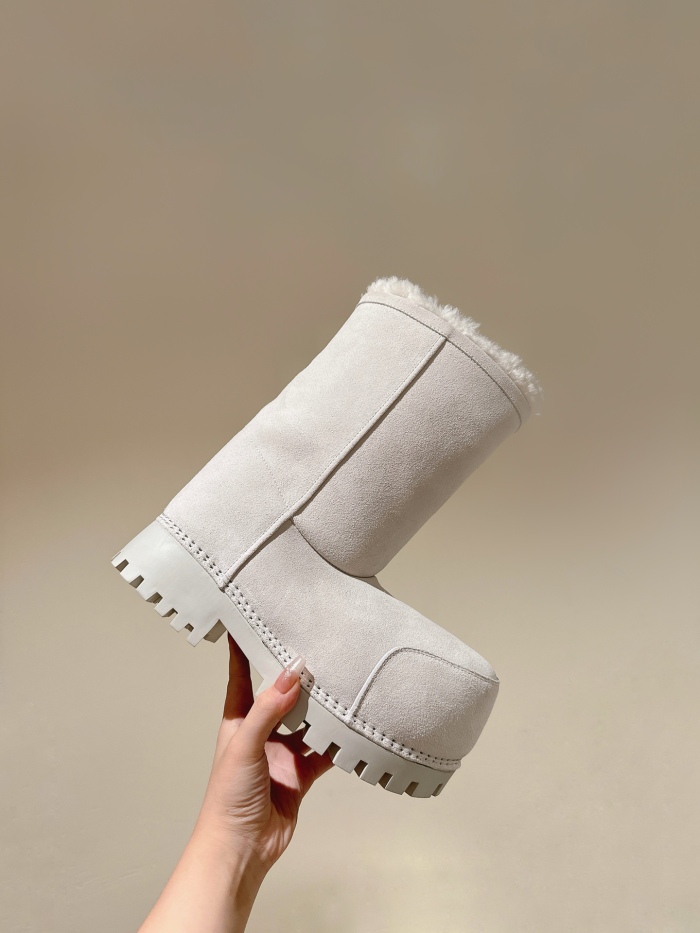 Men Women B*alenciaga Top Boots