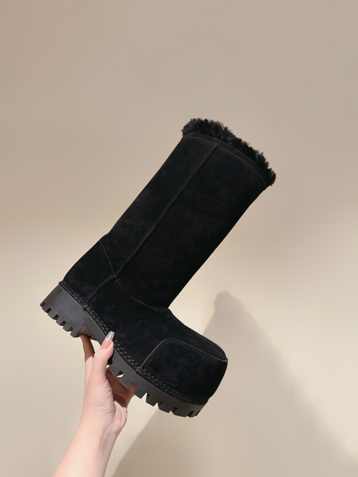 Men Women B*alenciaga Top Boots