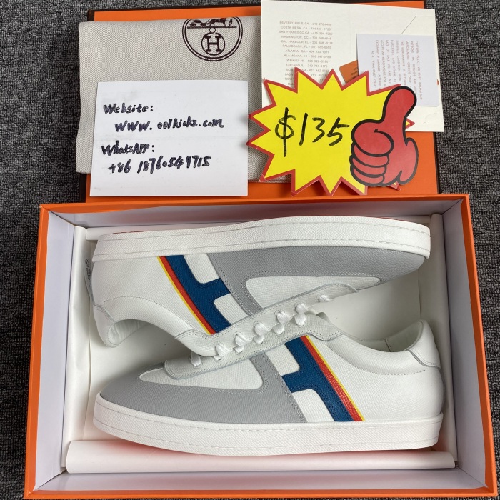 Men  H*ermes Top Sneaker