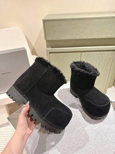 Men Women B*alenciaga Top Boots
