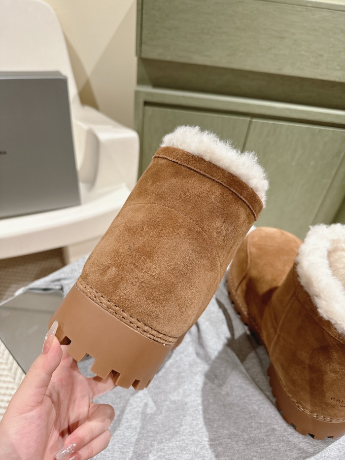 Men Women B*alenciaga Top Boots