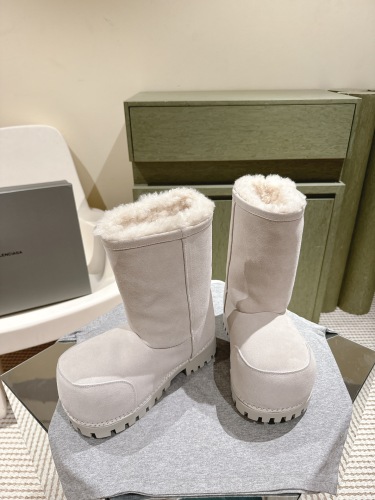 Men Women B*alenciaga Top Boots