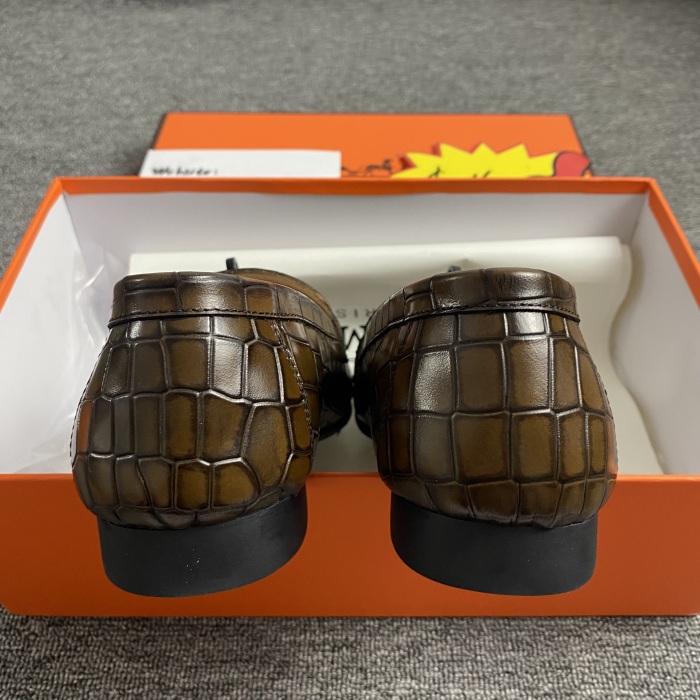 Men  H*ermes Top Sneaker