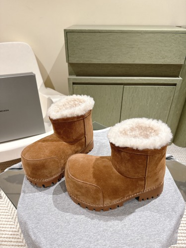 Men Women B*alenciaga Top Boots