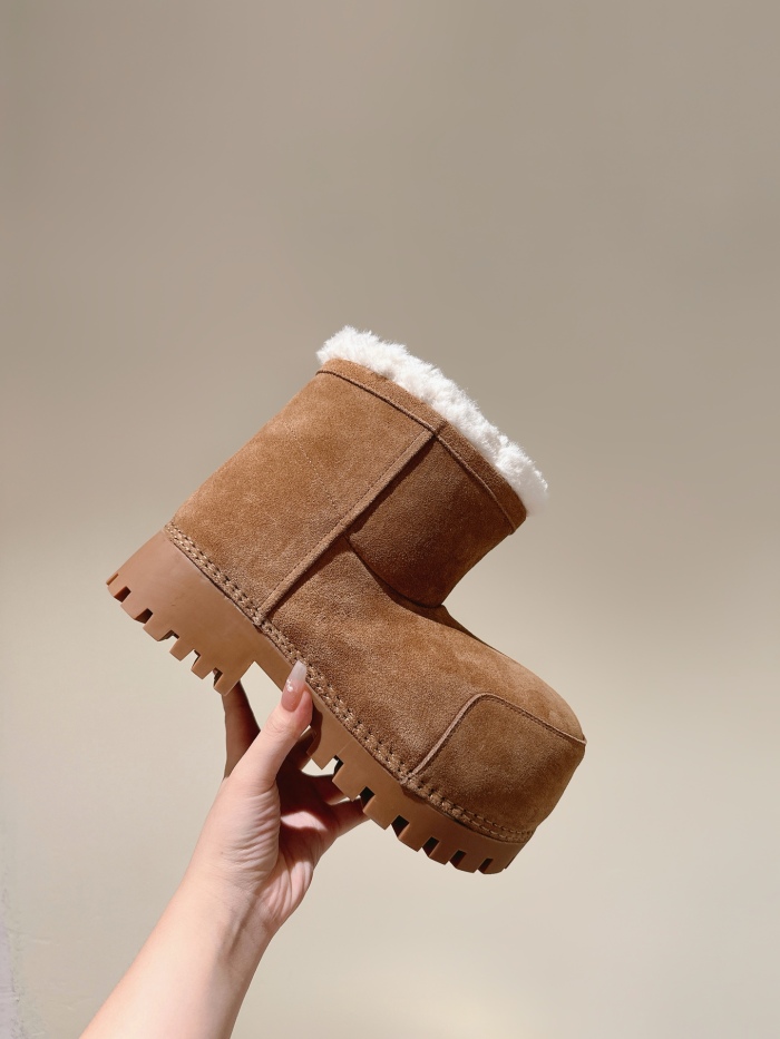 Men Women B*alenciaga Top Boots