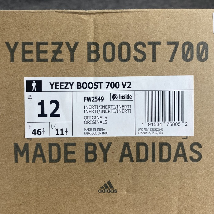 Yeezy Boost 700 V2 “Inertia” FW2549