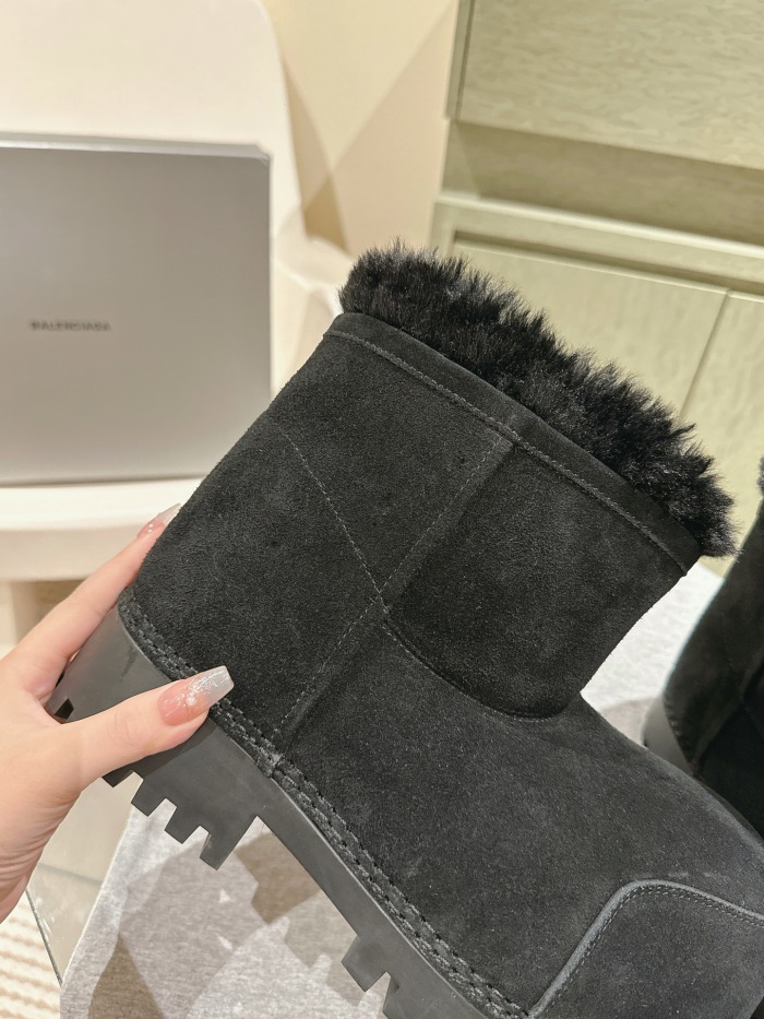 Men Women B*alenciaga Top Boots