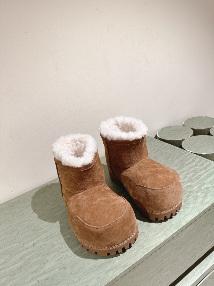 Men Women B*alenciaga Top Boots