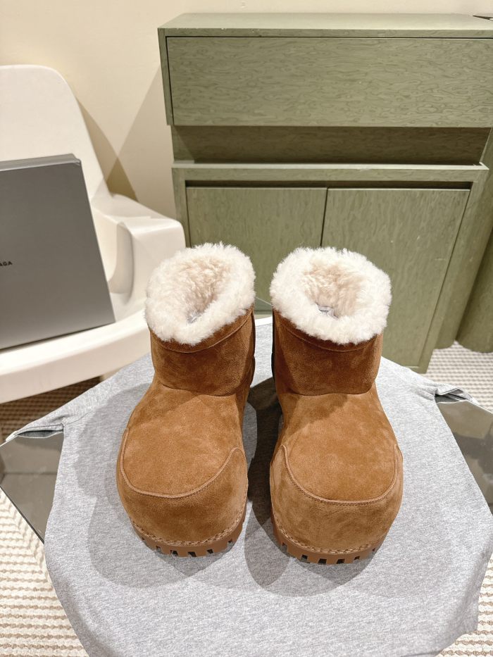 Men Women B*alenciaga Top Boots