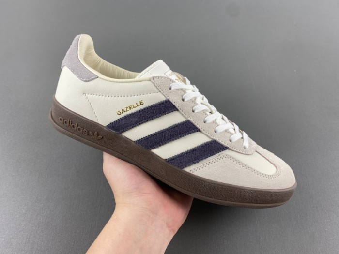 a*didas G*azelle I*ndoor Emmi White Brown IH8548