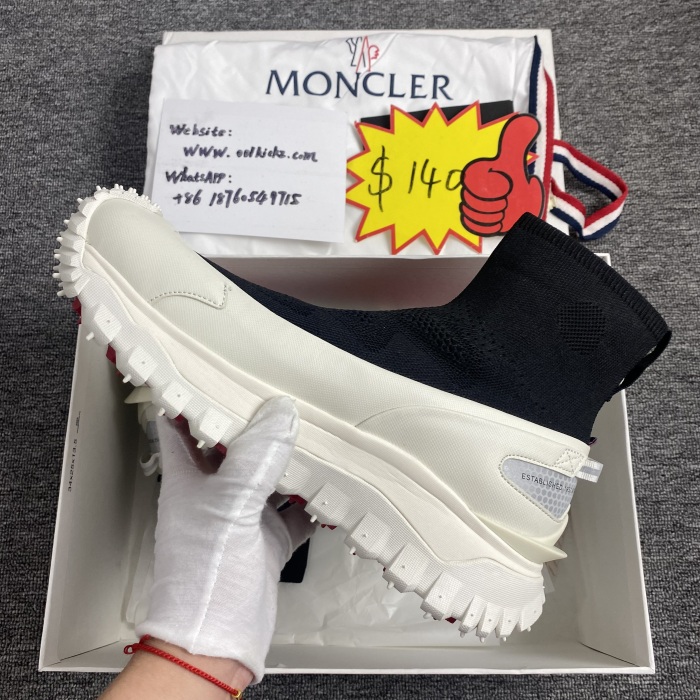 Men Women M*oncler Trailgrip  Top Sneaker