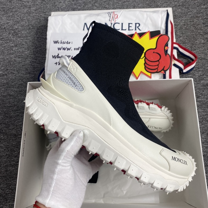 Men Women M*oncler Trailgrip  Top Sneaker