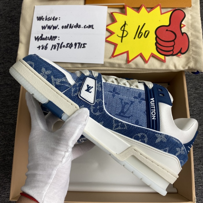 Men  L*ouis V*uitton Top Quality Sneakers