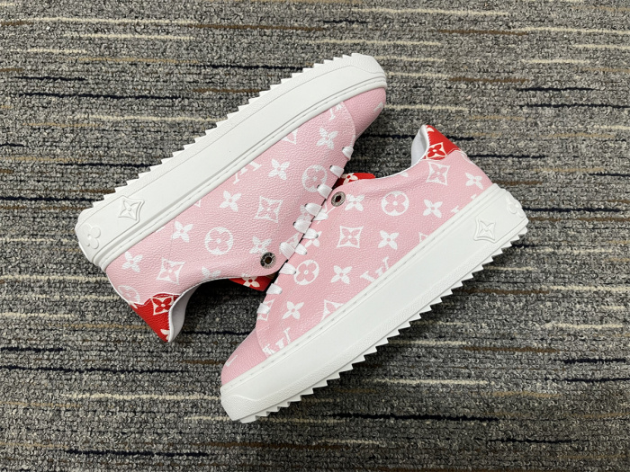 Women L*ouis V*uitton Top Sneakers