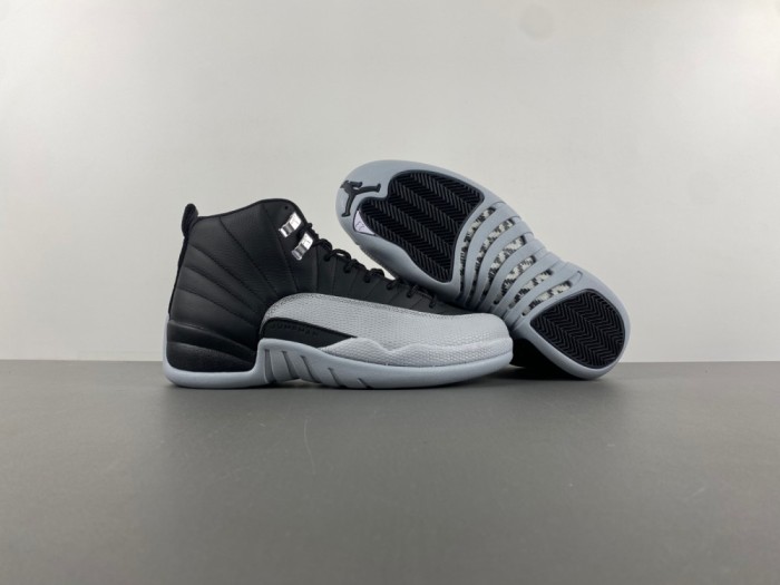A*IR JOR*DAN 12 “BLACK/WOLF GREY”  CT8013-010