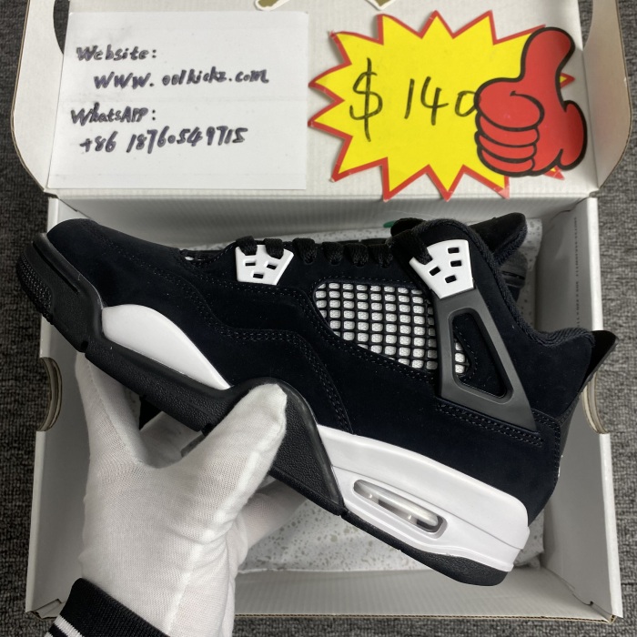 A*IR J*ORDAN 4 RETRO 'WHITE THUNDER'  FQ8213-001