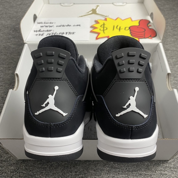 A*IR J*ORDAN 4 RETRO 'WHITE THUNDER'  FQ8213-001