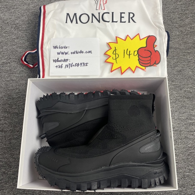 Men Women M*oncler Trailgrip  Top Sneaker