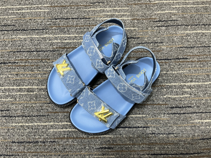 Women L*ouis V*uitton Top Sandals