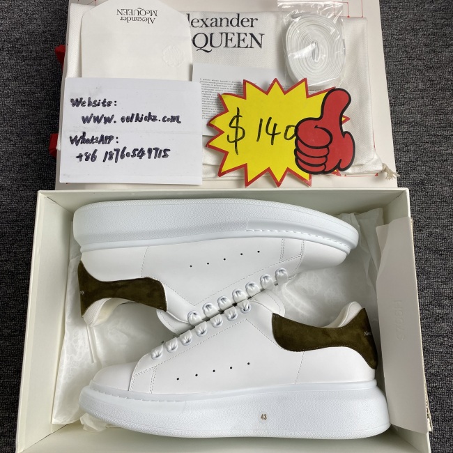 Men Women A*lexander M*cqueen Top Quality Sneaker