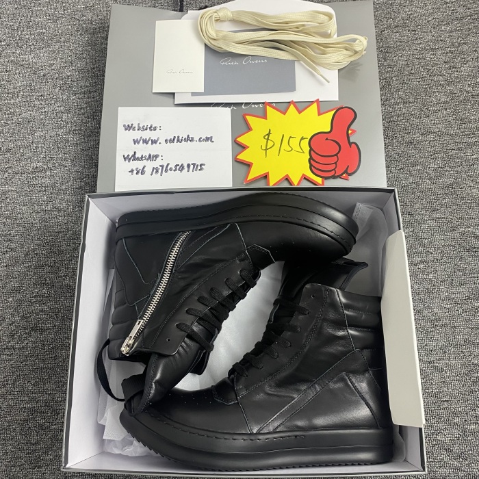 Men Women R*ick O*wens Top Sneaker