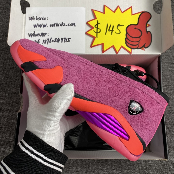 Air Jordan 14 Low WMNS Shocking Pin DH4121 600