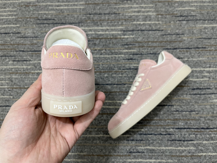 Men Women P*rada Top Sneakers