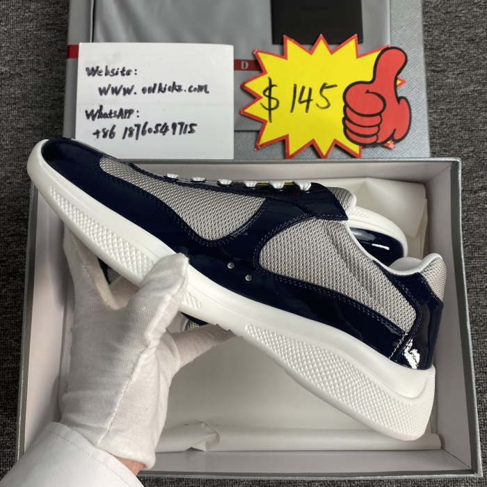 Men  P*rada Top Sneakers