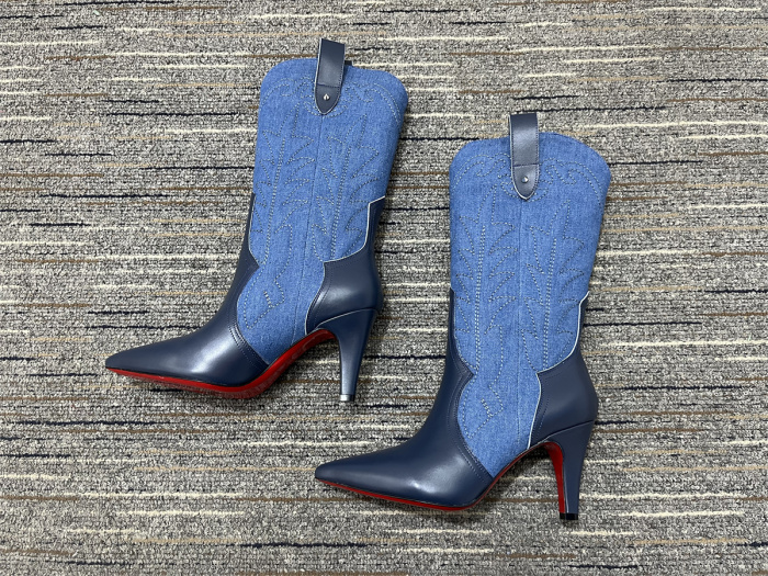 Women C*hristian L*ouboutin Top Quality Boot