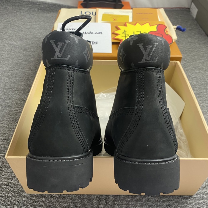 Men Women L*ouis V*uitton x T*imberland  Top Sneakers