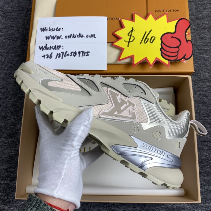Men L*ouis V*uitton Top Sneakers