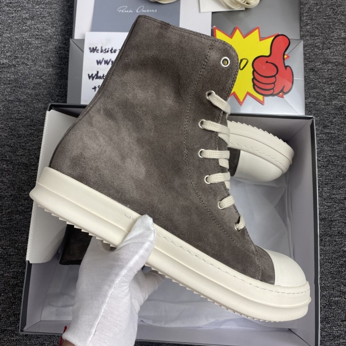 Men Women  R*ick O*wens Top Sneaker