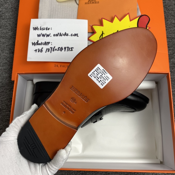 Men  H*ermes Top Sneaker