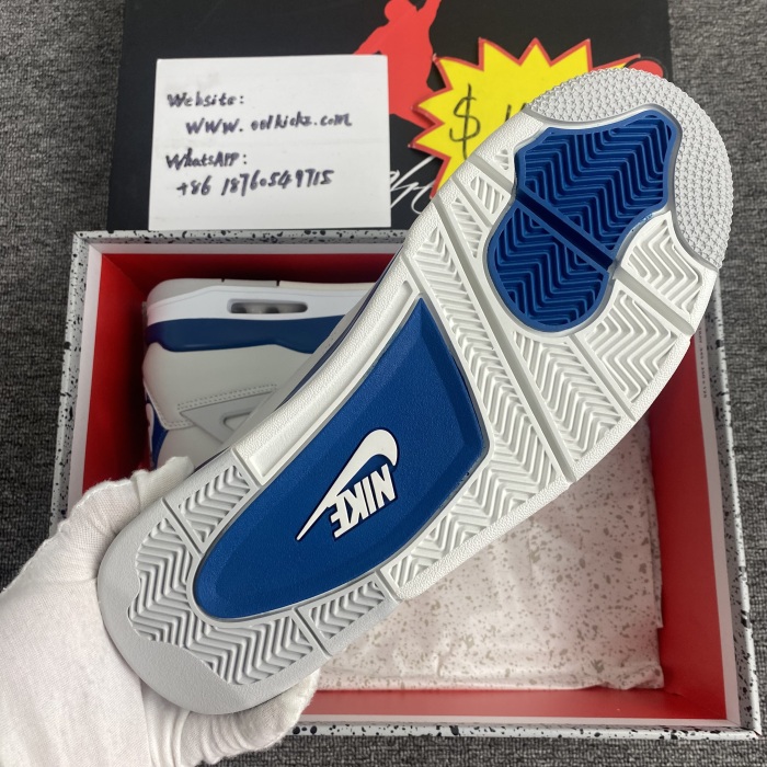 A*ir J*ordan 4   Military Blue  FV5029-141