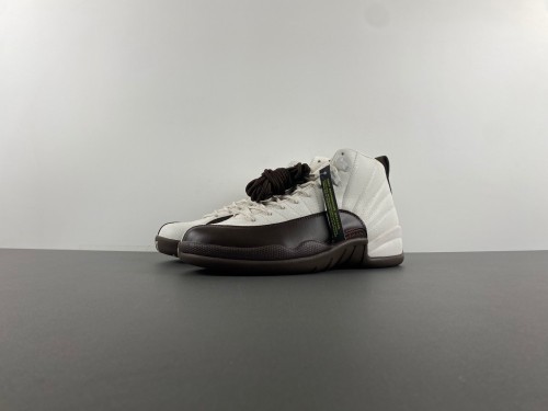 A*ir Jor*dan 12  White/Baroque Brown-Sail   FZ5026-100