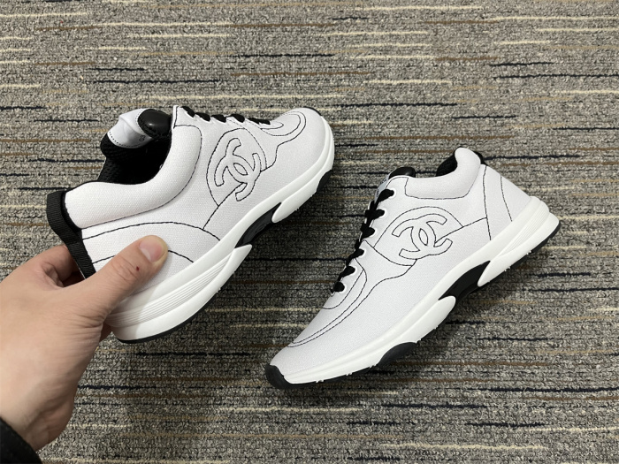 Women C*hanel Top Sneaker