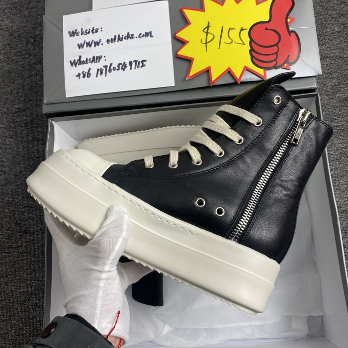 Men Women R*ick O*wens Top Sneaker