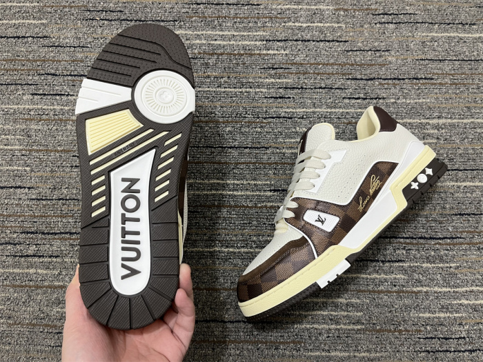 Men L*ouis V*uitton Top Sneakers
