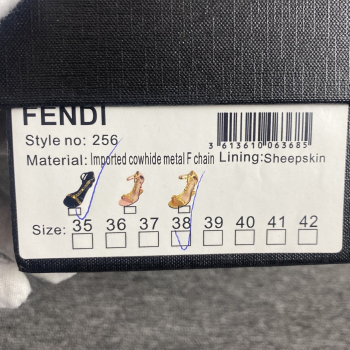 Women F*endi Top Quality Sandals
