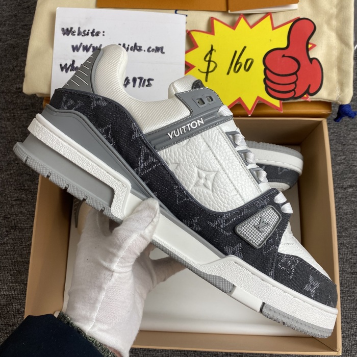 Men Women L*ouis V*uitton Top Sneakers