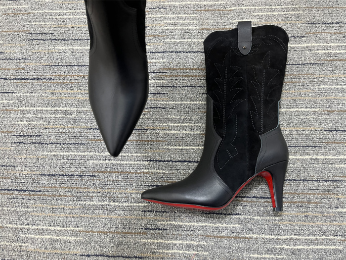 Women C*hristian L*ouboutin Top Quality Boot