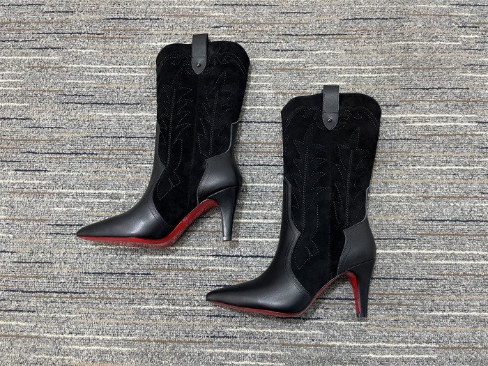 Women C*hristian L*ouboutin Top Quality Boot