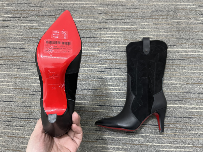 Women C*hristian L*ouboutin Top Quality Boot