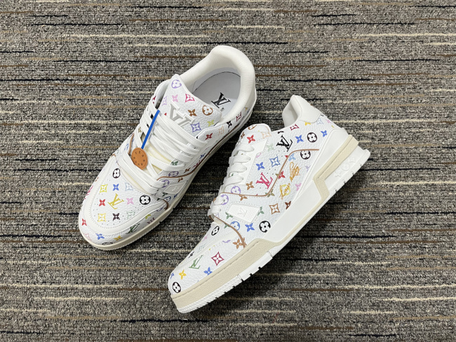 Men Women L*ouis V*uitton Top Sneakers
