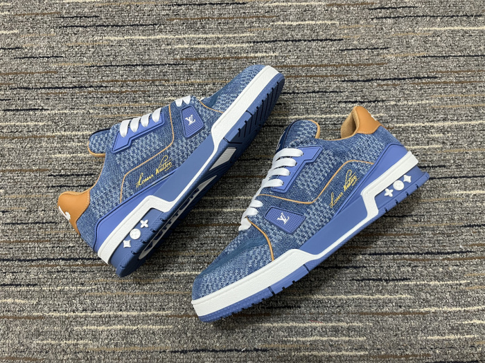 Men Women L*ouis V*uitton Top Sneakers