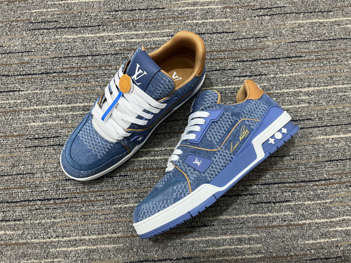 Men Women L*ouis V*uitton Top Sneakers
