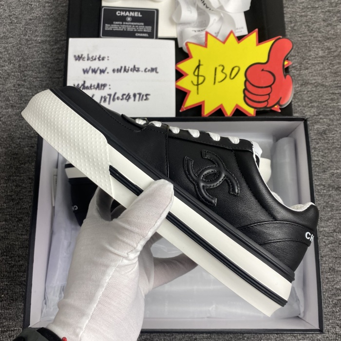 Women C*hanel Top Sneaker