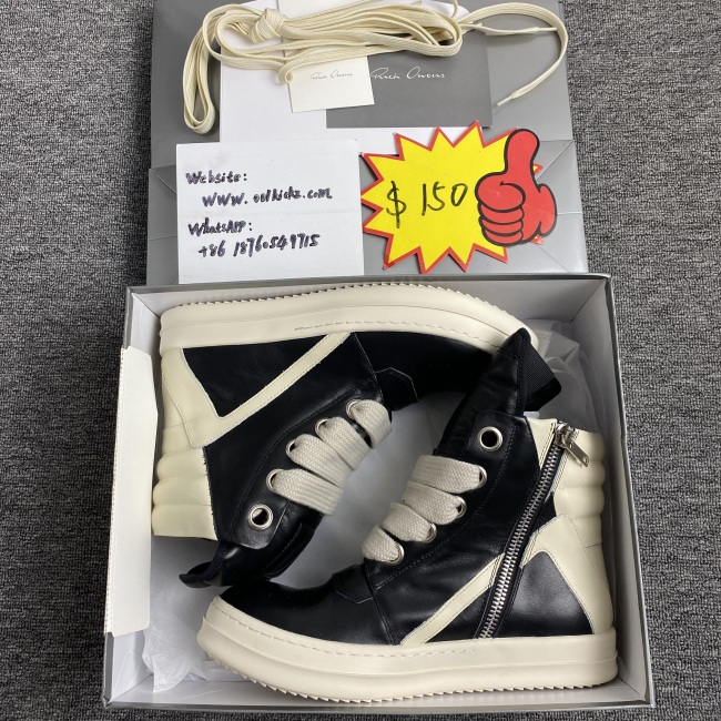 Men R*ick O*wens Top Sneaker