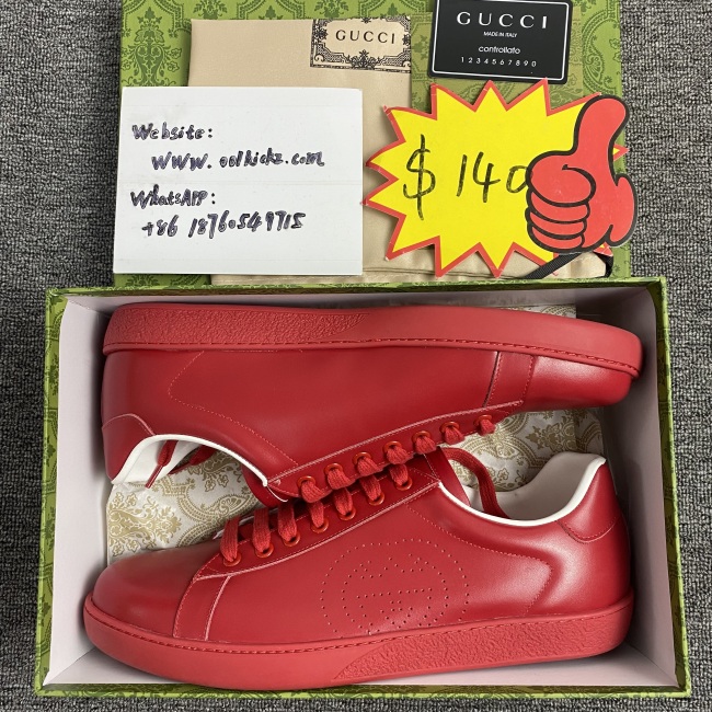 Men Women G*ucci Top Sneaker